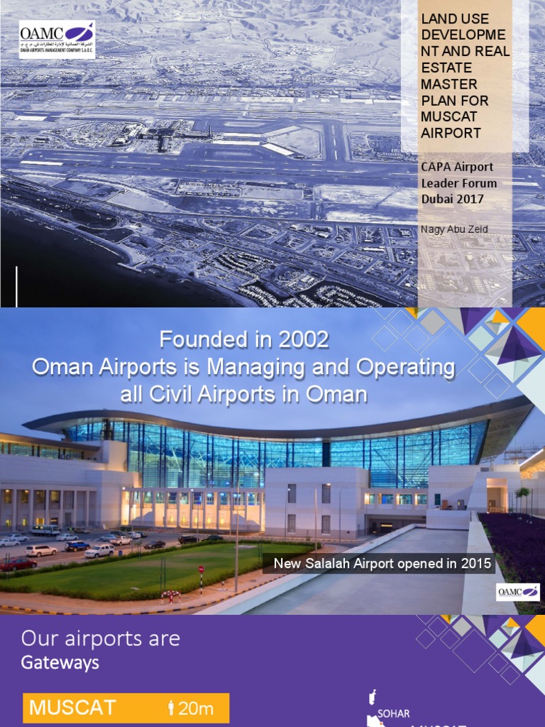 Muscat Airport Development Master Plan | PDF | Oman | Economies