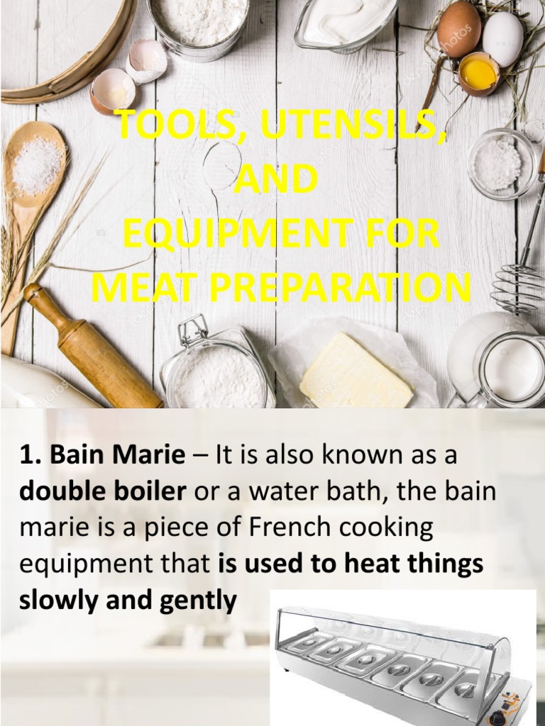 Essential Tools for Meat Preparation | PDF