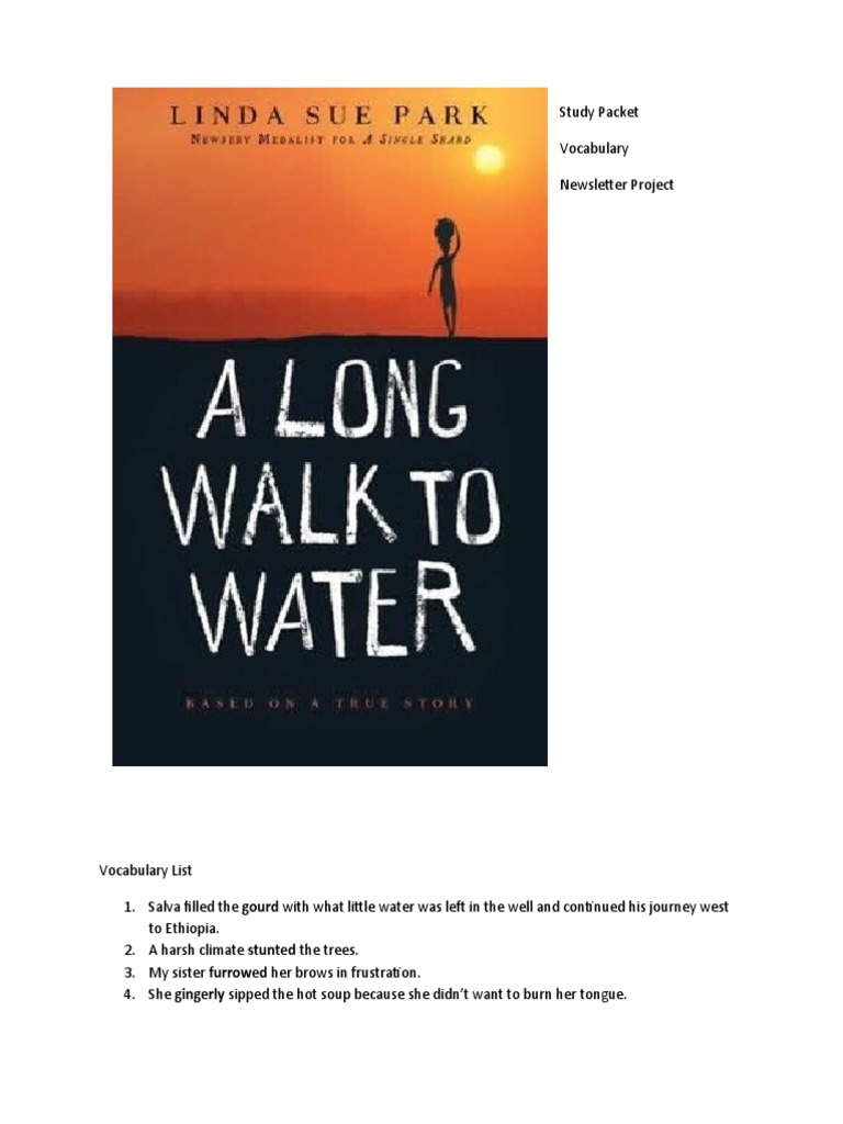 long walk to water essay topics