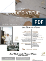 Pricelist Wedding Venue Kalika 2021