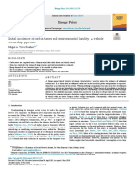 Initial Incidence of Carbon Taxes and Environmental Liability. A Vehicle Ownership Approach