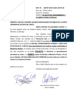 Apercibimiento y remisión de copias a fiscalía por falta de pago de pensión alimenticia