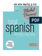 Total Spanish Course: Learn Spanish With The Michel Thomas Method: Beginner Spanish Audio Course - Michel Thomas