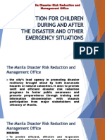 Promoting Disaster Resiliency in Manila