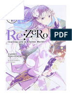 Re:ZERO - Starting Life in Another World-, Vol. 1 (Light Novel) - Tappei Nagatsuki