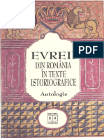 Evreii din România în texte istoriografice - Antologie