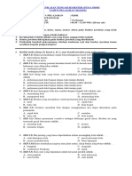 Soal & Jawaban PTS PJOK Kelas 6 Semester 1 Tahun 2021