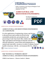 Philippine Qualifications Framework: Agricultural and Biosystems Engineering