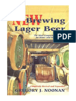 New Brewing Lager Beer: The Most Comprehensive Book For Home and Microbrewers - Gregory J. Noonan