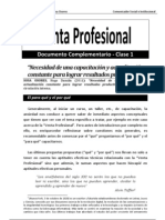 Venta Profesional (Documento Complementario - Clase 1)