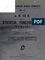 Statutul Functionarilor Publici