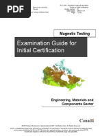 ASNT Level 2 Magnetic Particle Testing Study Guide | PDF | Applied And ...