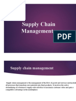 Supply Chain Management