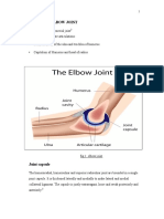 Anatomy of Elbow Joint