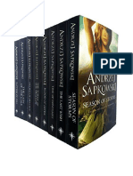 Witcher Series by Andrzej Sapkowski 8 Books Collection Set NETFLIX (The Last Wish, Sword of Destiny, Blood of Elves, Time of Contempt, Baptism of Fire & Seasons of Storm) - Andrzej Sapkowski