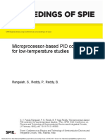 Proceedings of Spie: Microprocessor-Based PID Controller For Low-Temperature Studies