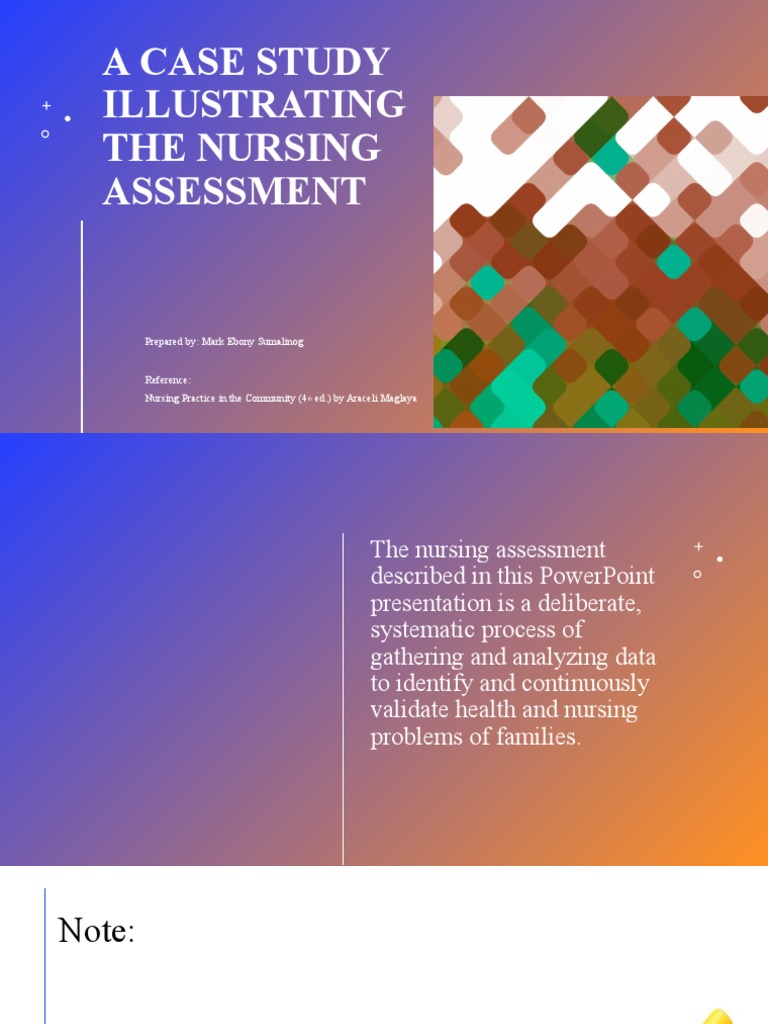 Community Health Nursing Case Study | PDF | Nursing | Evaluation