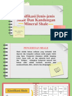 Klasifikasi Jenis-Jenis Shale Dan Kandungan Mineral Shale