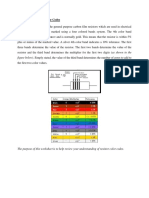 Worksheet - Resistor Color Codes