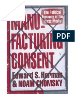 Manufacturing Consent: The Political Economy of The Mass Media - Edward S Herman