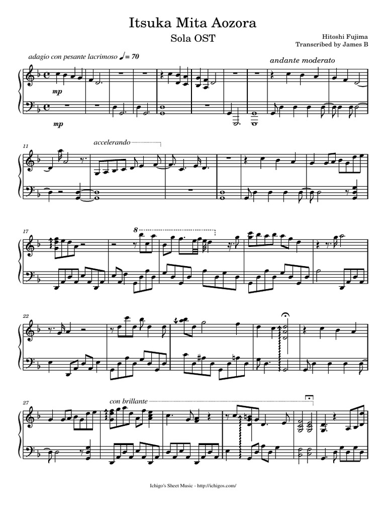 Free Baka Mitai by Yakuza OST sheet music