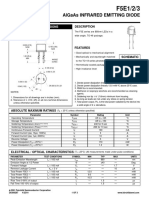 Algaas Infrared Emitting Diode: Package Dimensions