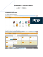 User Manual Pemusnahan Di Sistem Orange (Menu Disposal) V 1.0