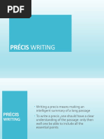 4.6 Precis Writing