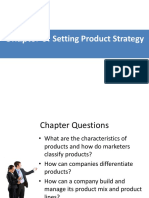 Setting Product Strategy and Differentiation