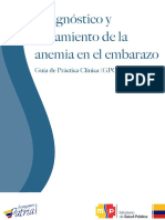 GPC Anemia en El Embarazo