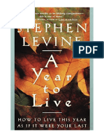 A Year To Live - Stephen Levine