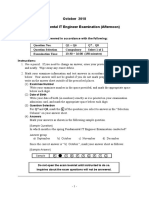 2018A FE PM Question