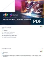 GST - Global Smart Technologies Center: Setup and Run Codefest Server On PC