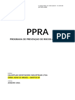 Ppra - Rev - 01 - 2021 - Calgeplan Montagens Industriais Ltda