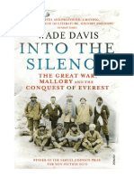 Into The Silence: The Great War, Mallory and The Conquest of Everest - Wade Davis