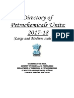 Directory of Petrochemical Units (Large and Medium Scale Units)-2017-18