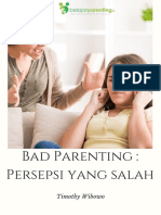 Bad Parenting - Persepsi Yang Salah