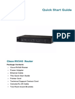 Quick Start Guide: Cisco RV340 Router