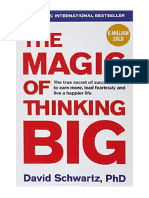 The Magic of Thinking Big