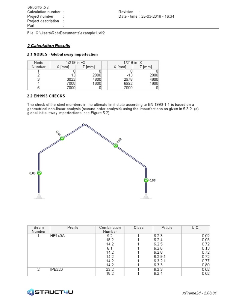 2 Calculation Results 2.1 NODES Global Sway Imperfection PDF