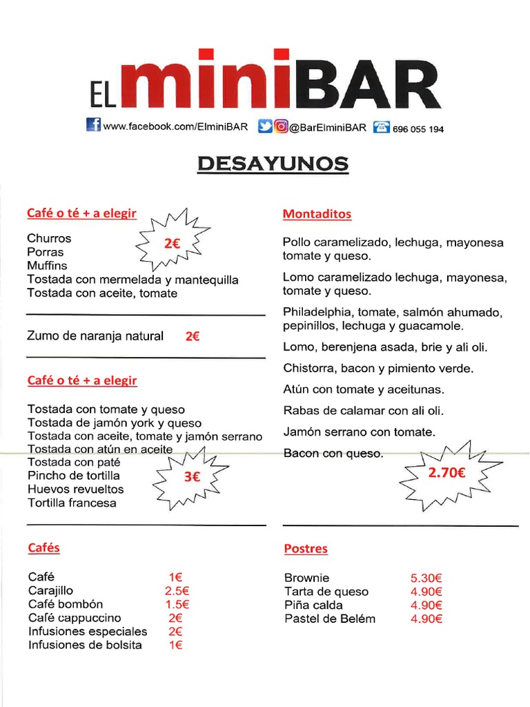 El MiniBar | PDF