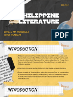 Philippine Literature and Landmarks