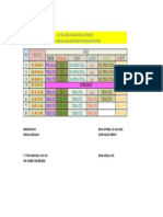 Jadwal Pelajaran KLS 4 K13