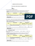 Memoria Descriptiva Valorizada - Covid-19