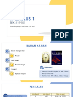 (Kalkulus 1) Teknik Kimia-Materi Pengenalan Dan Sistem Bilangan Real