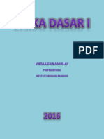 Diktat Fisika Dasar I