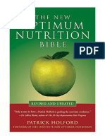 The New Optimum Nutrition Bible - Patrick Holford