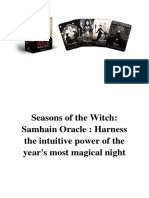 Seasons of The Witch: Samhain Oracle: Harness The Intuitive Power of The Year's Most Magical Night - Popular Psychology