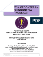 Kode Etik Kedokteran Gigi Indonesia (Kodekgi)