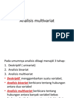 Analisis Multivariat